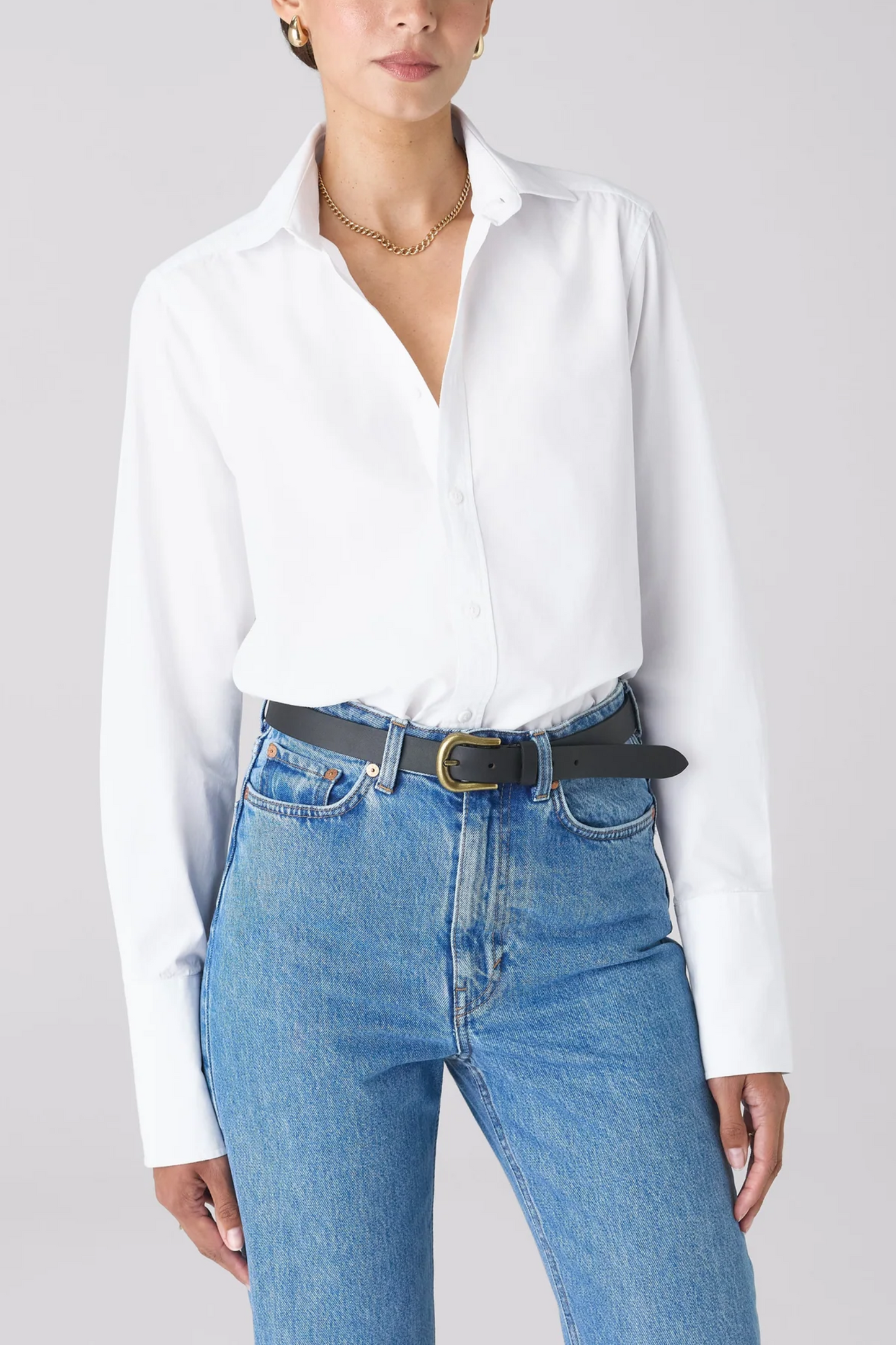 The Boyfriend Exaggerated Cuff Shirt