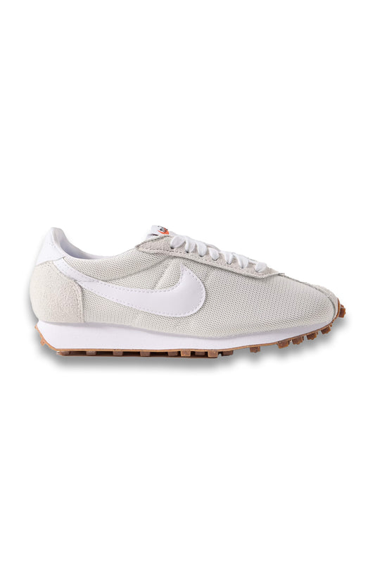 LD-1000 Leather And Brushed Suede-Trimmed Mesh Sneakers