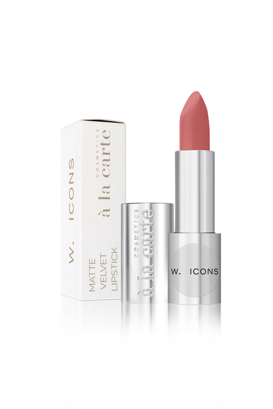 COSMETICS À LA CARTE X W. ICONS Matte Velvet Lipstick in Rosa