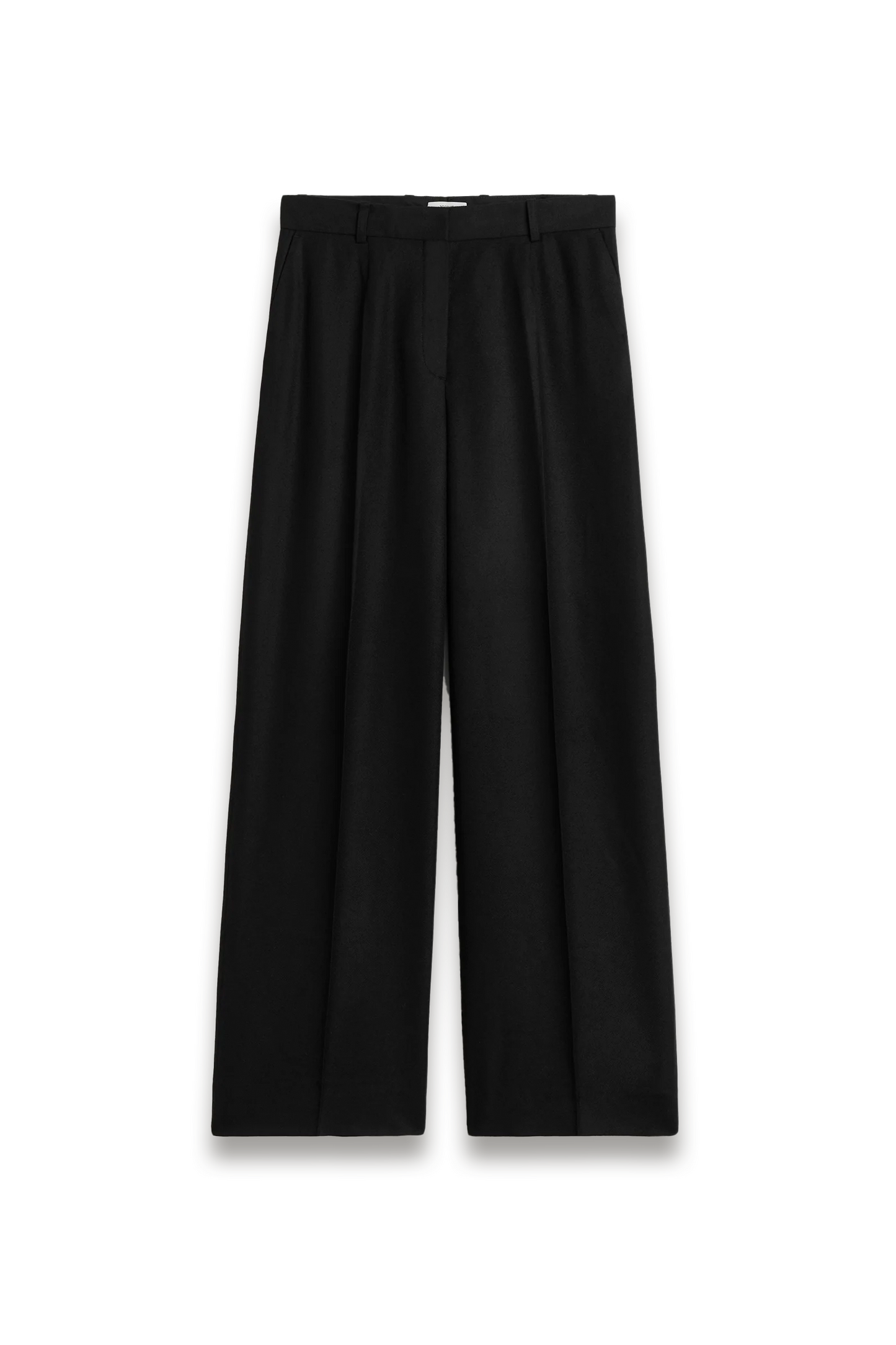 Wide Flannel Trousers
