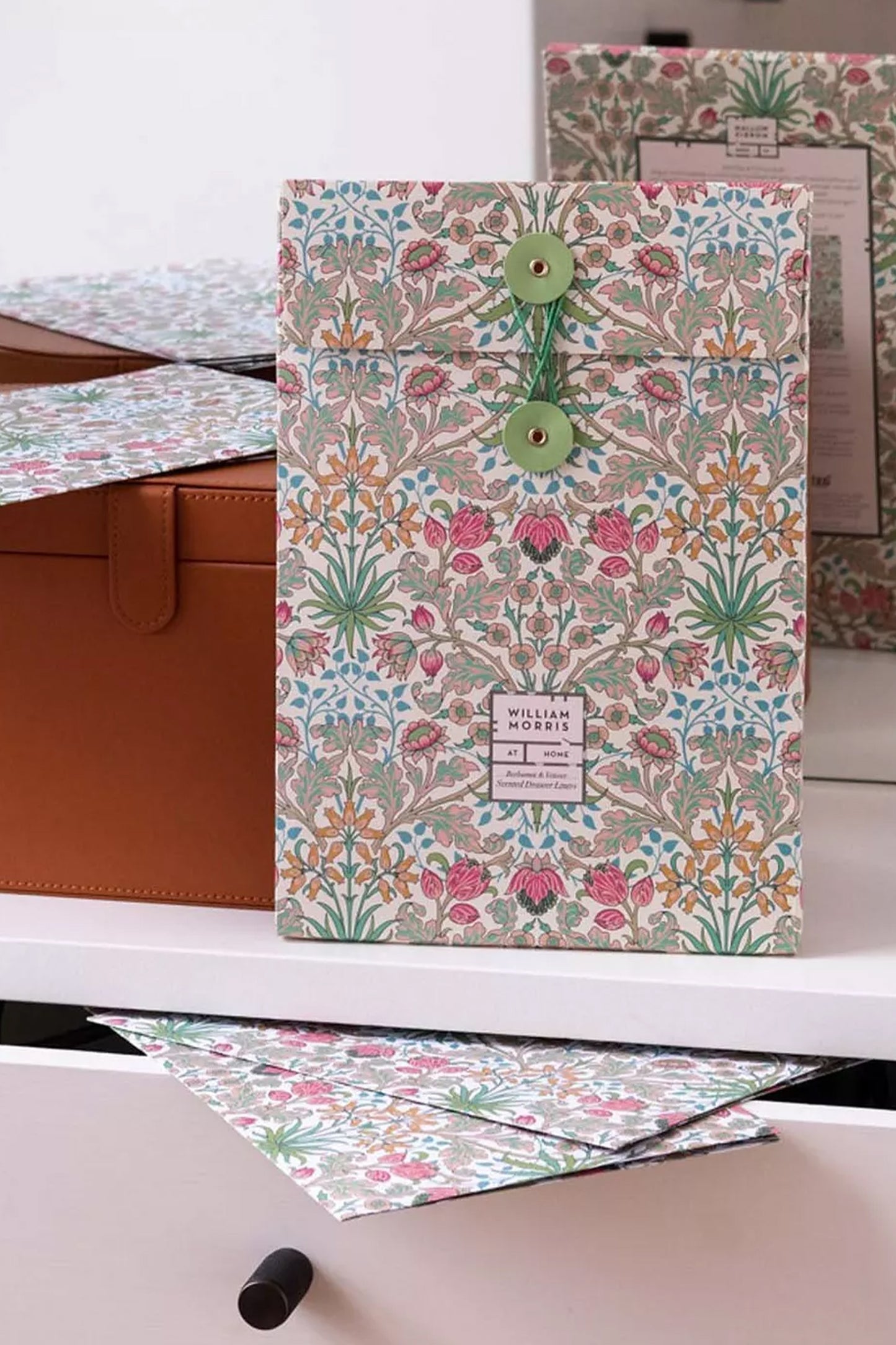 Golden Lily Drawer Liners