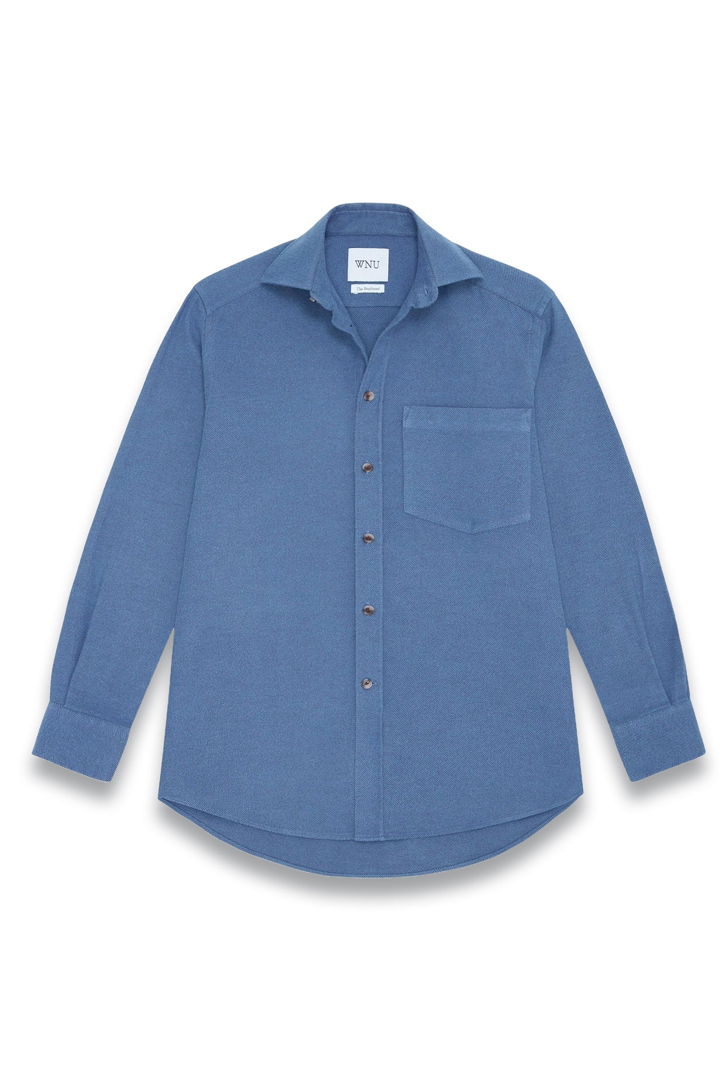 The Boyfriend Blue Shirt