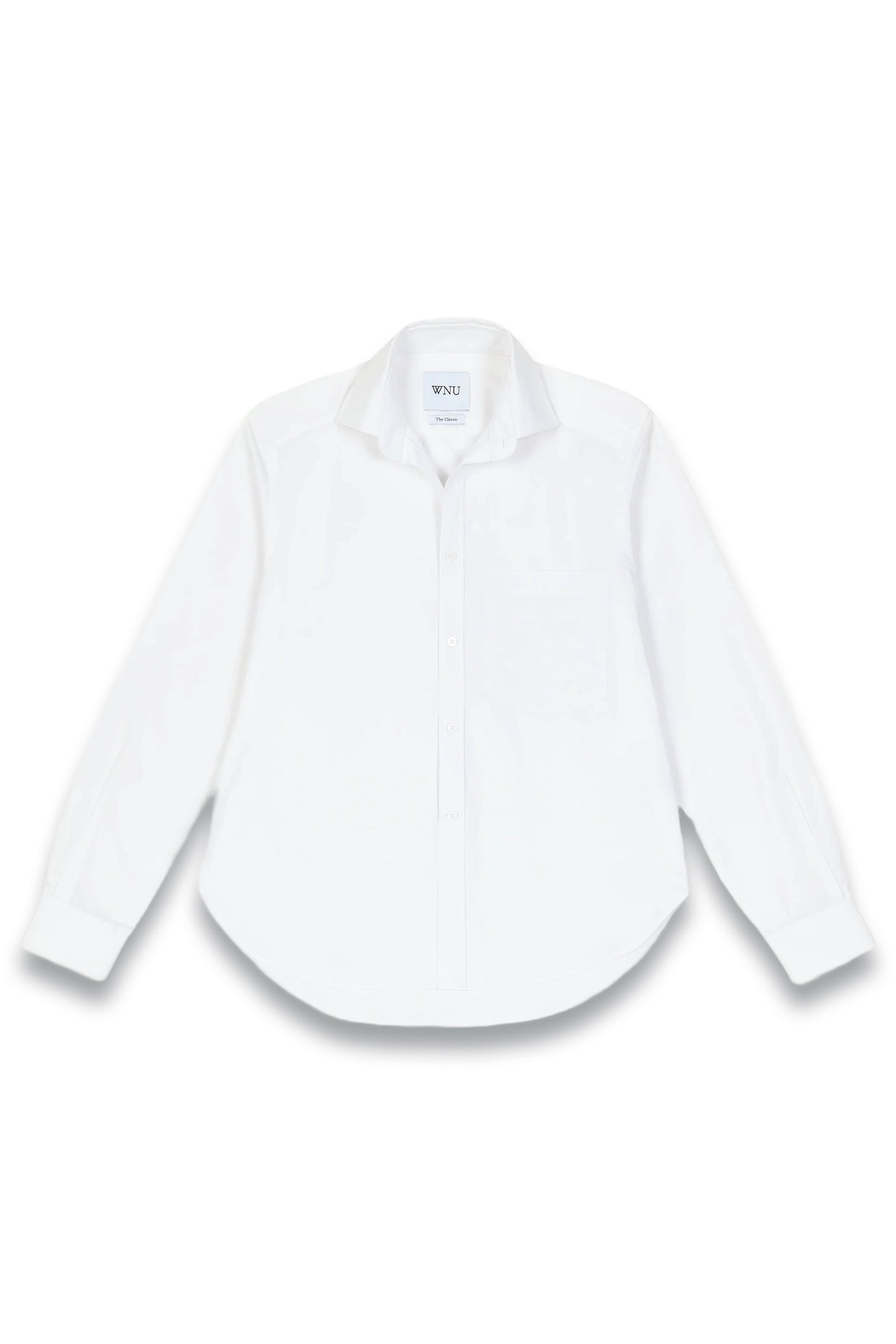 The Classic: White Fine Poplin