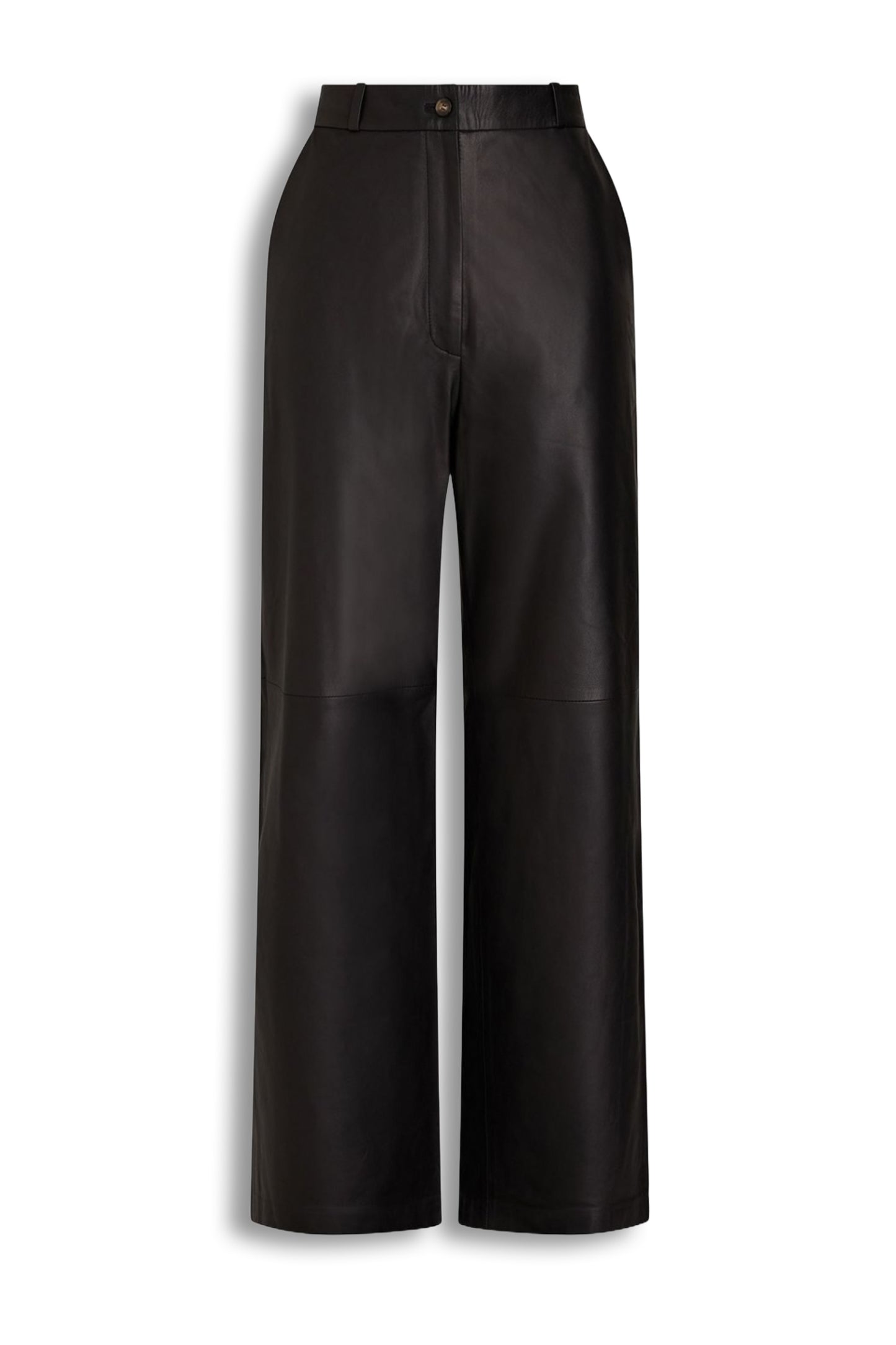 Noro Leather Wide-leg Pants