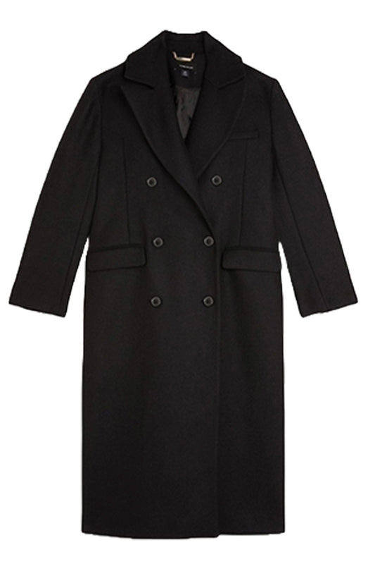 Italian Manteco Wool Strong Shoulder Anti Fit Coat