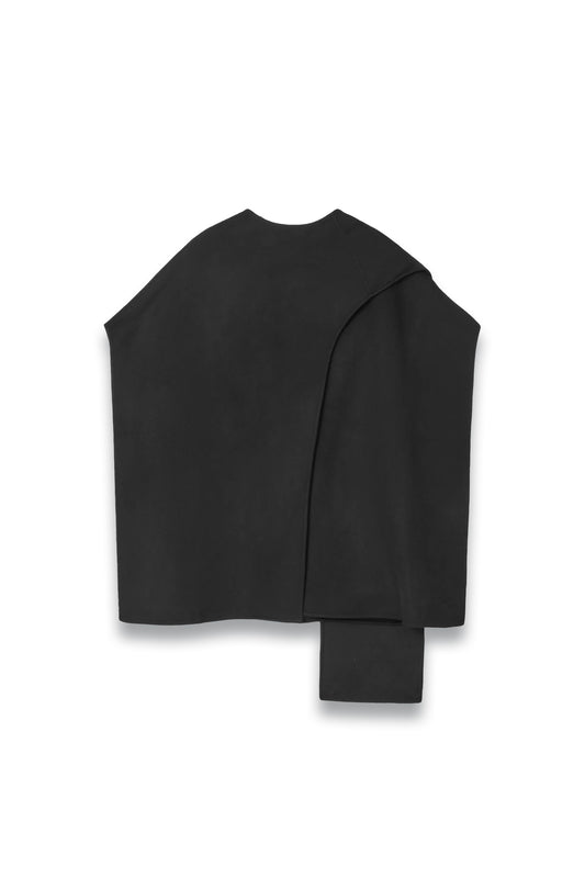 Wool Blend Cape