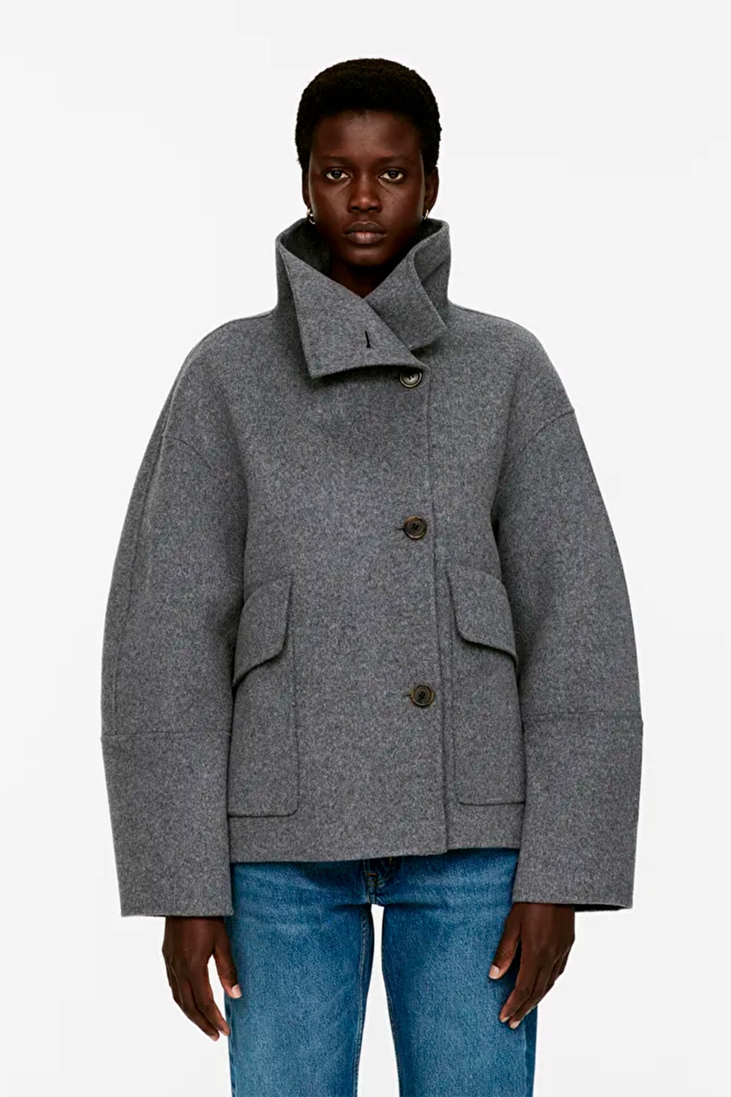 Doublé Wool-Blend Jacket