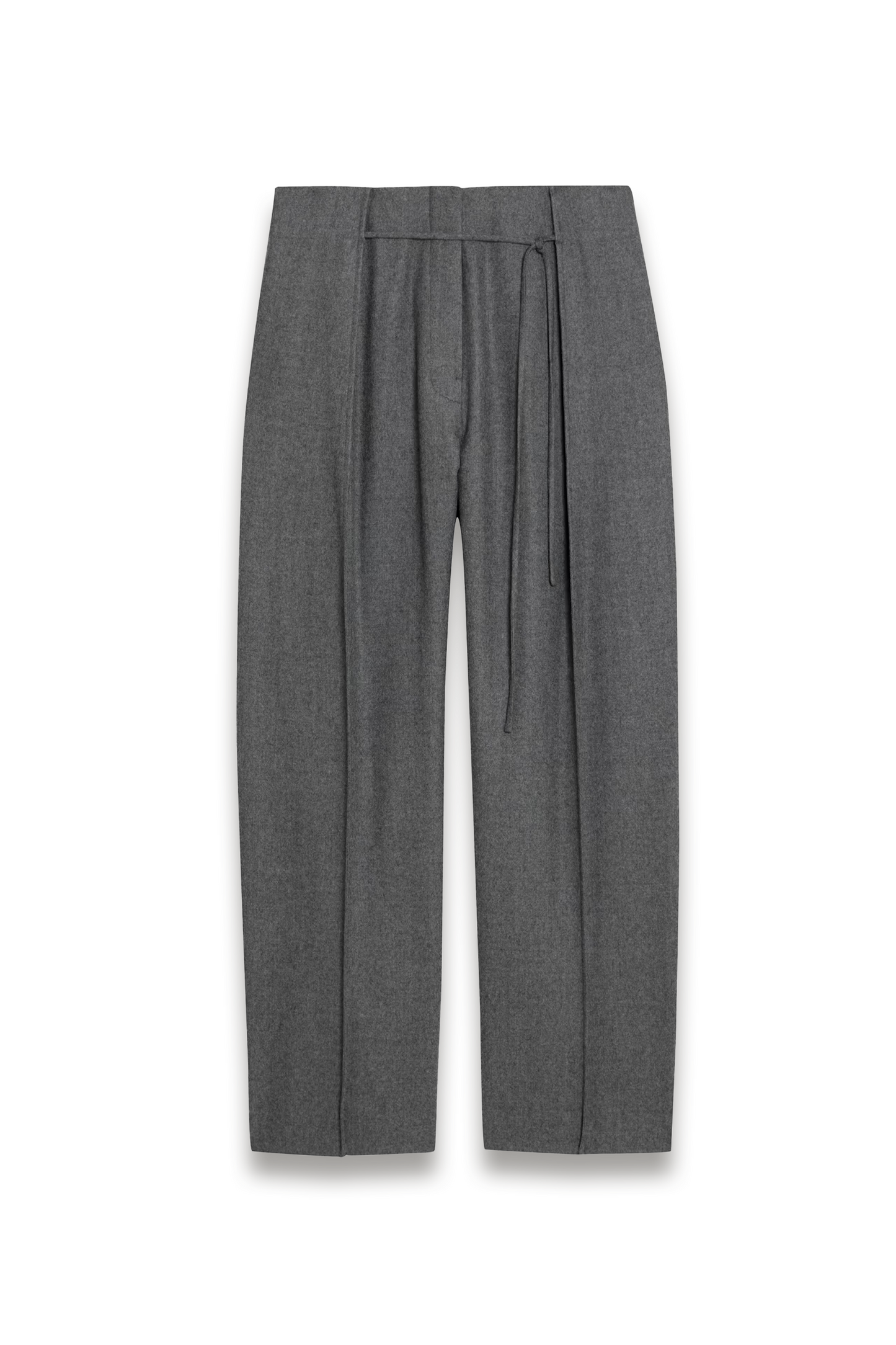 Wool-flannel Wide-leg Pants