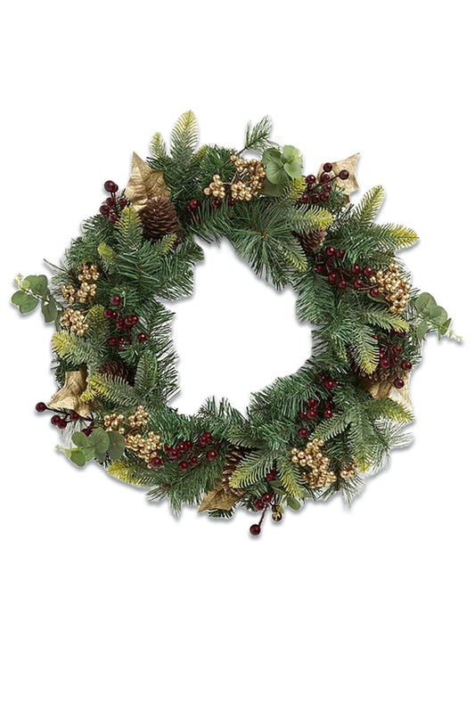 Royal Fairytale Damson Berry Wreath
