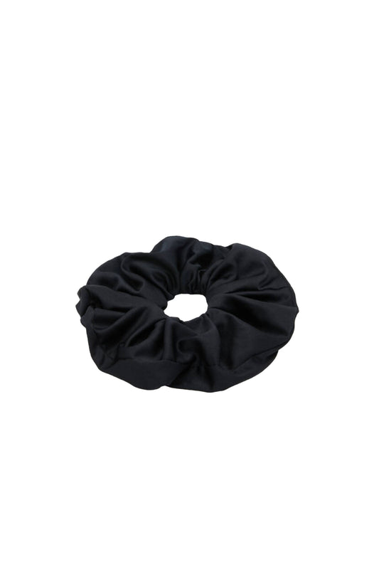 Black Oversized Scrunchie