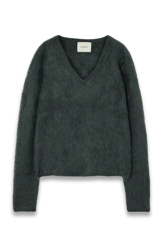 Margareta brushed-cashmere sweater