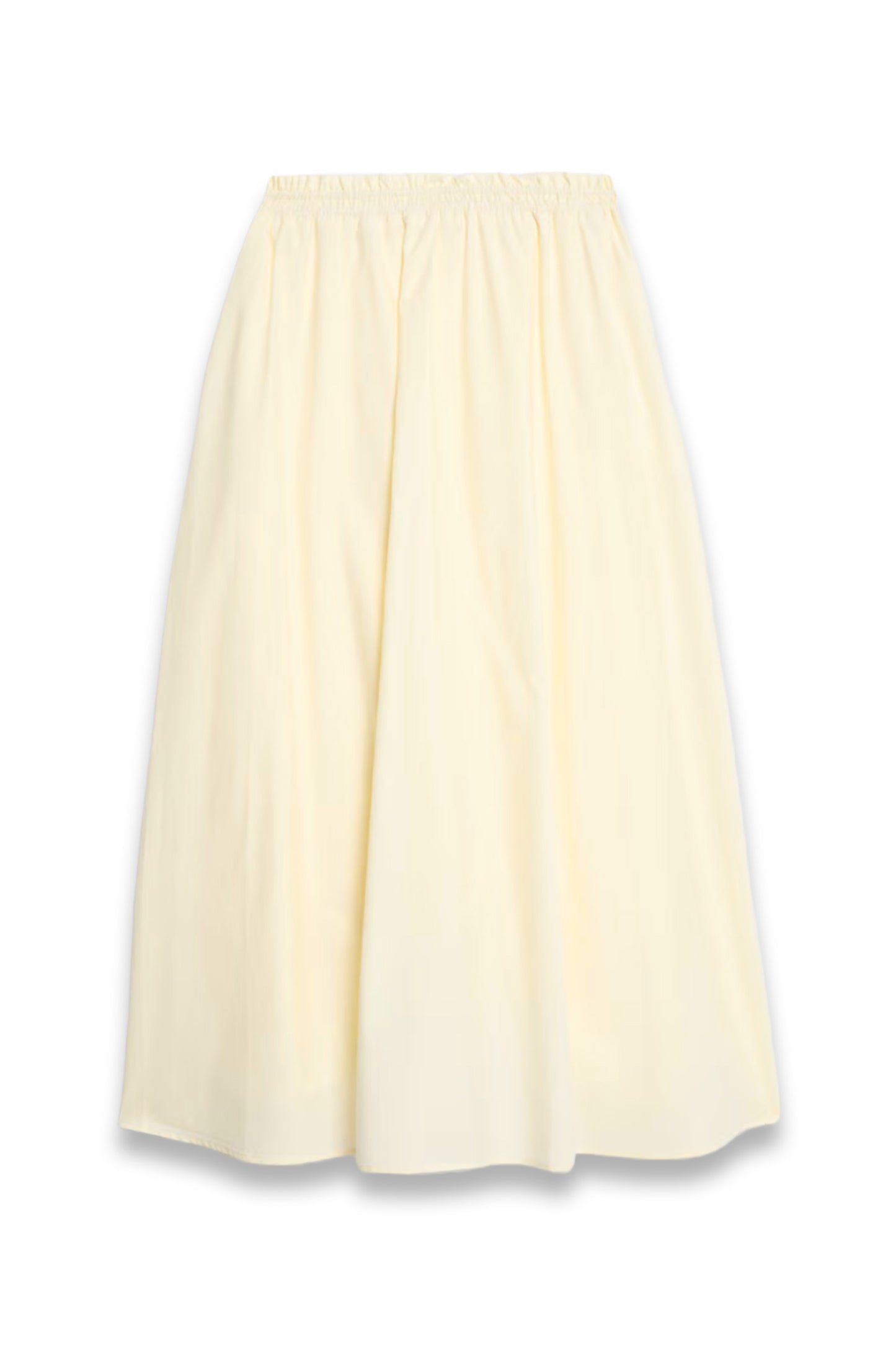 Pure Cotton Poplin A-line Skirt