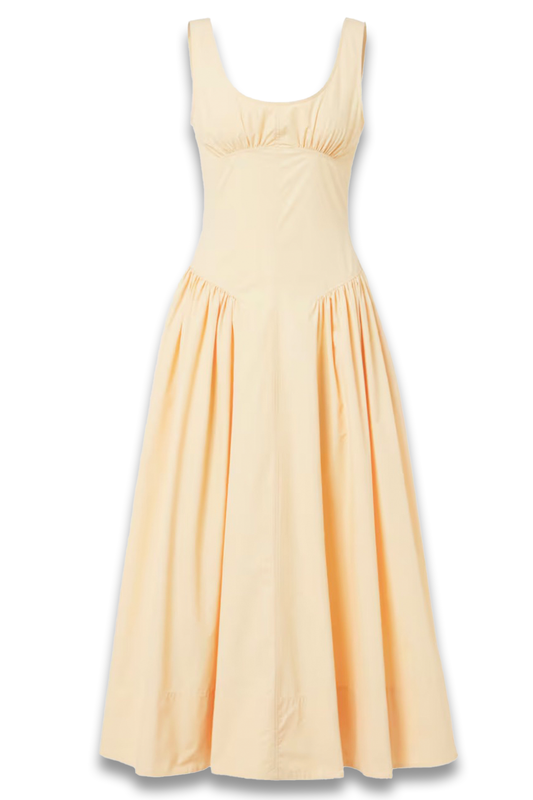 White Label Kendall Cotton-Blend Midi Dress
