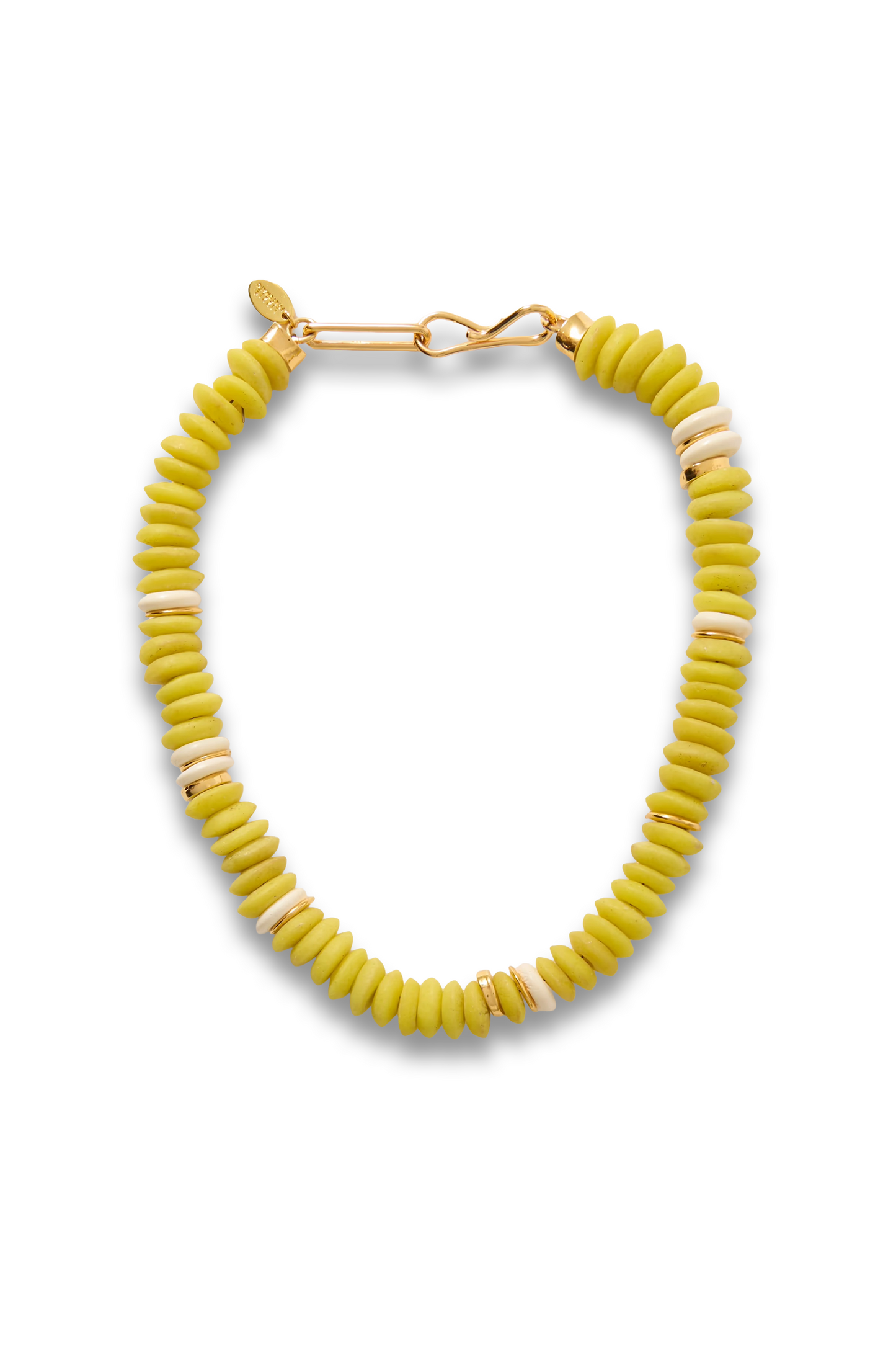 Laguna Gold-plated Beaded Necklace
