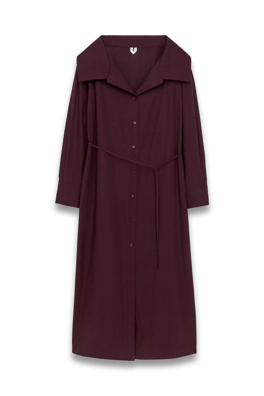 Open-collar Dress