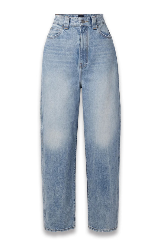 Martin High-Rise Straight-Leg Jeans