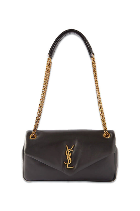 Calypso Padded-Leather Shoulder Bag