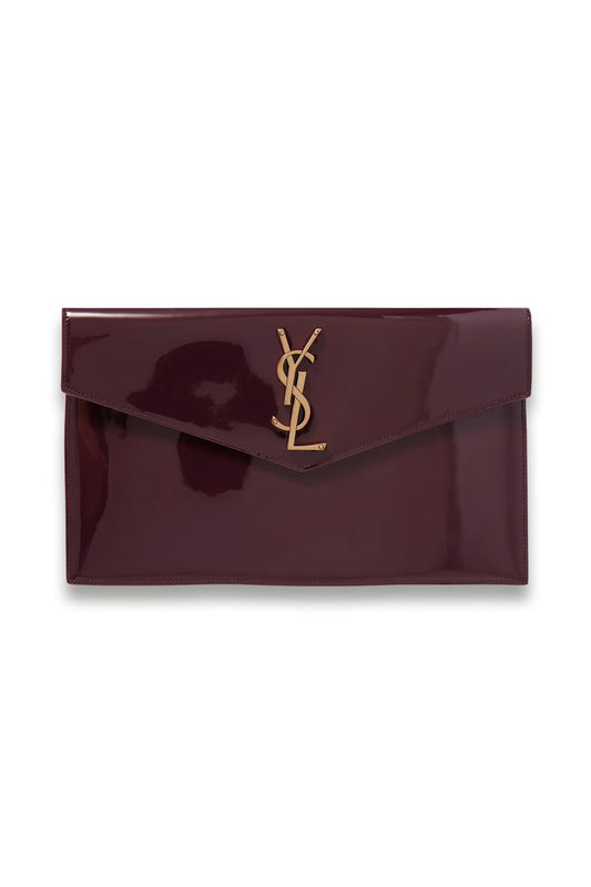 Uptown Patent-leather Pouch