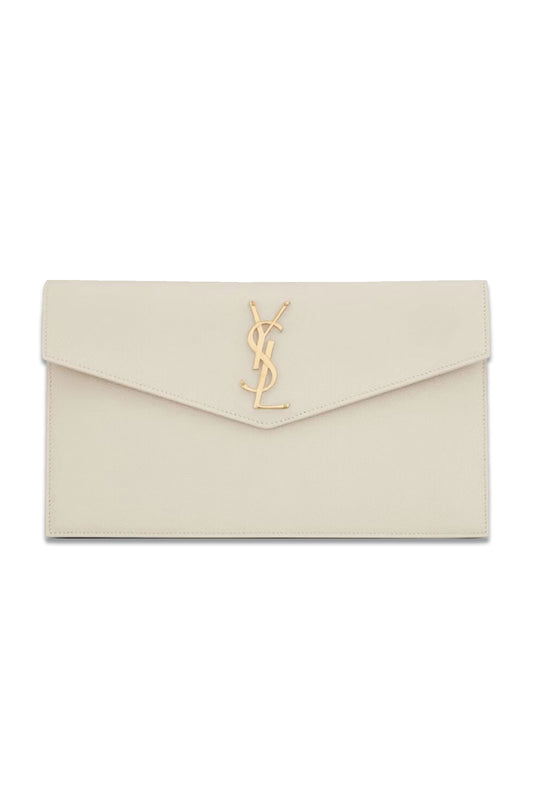 Rent - Cream YSL Envelope Clutch