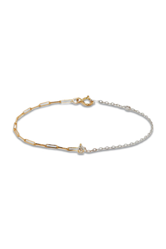 Diamond & 18kt Gold Bracelet