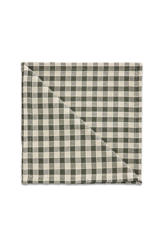 Gingham Cotton Napkins (Pack of 2)