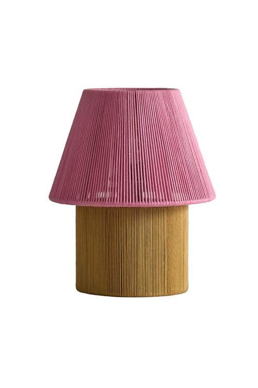 Table Lamp with Cord Shade X Collagerie