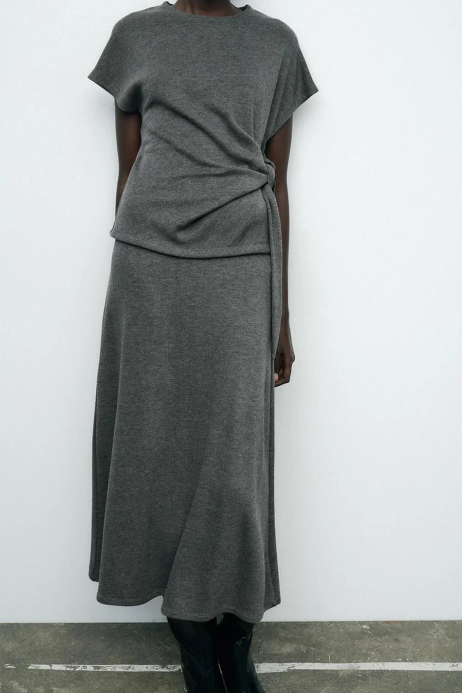 Soft Midi Skirt
