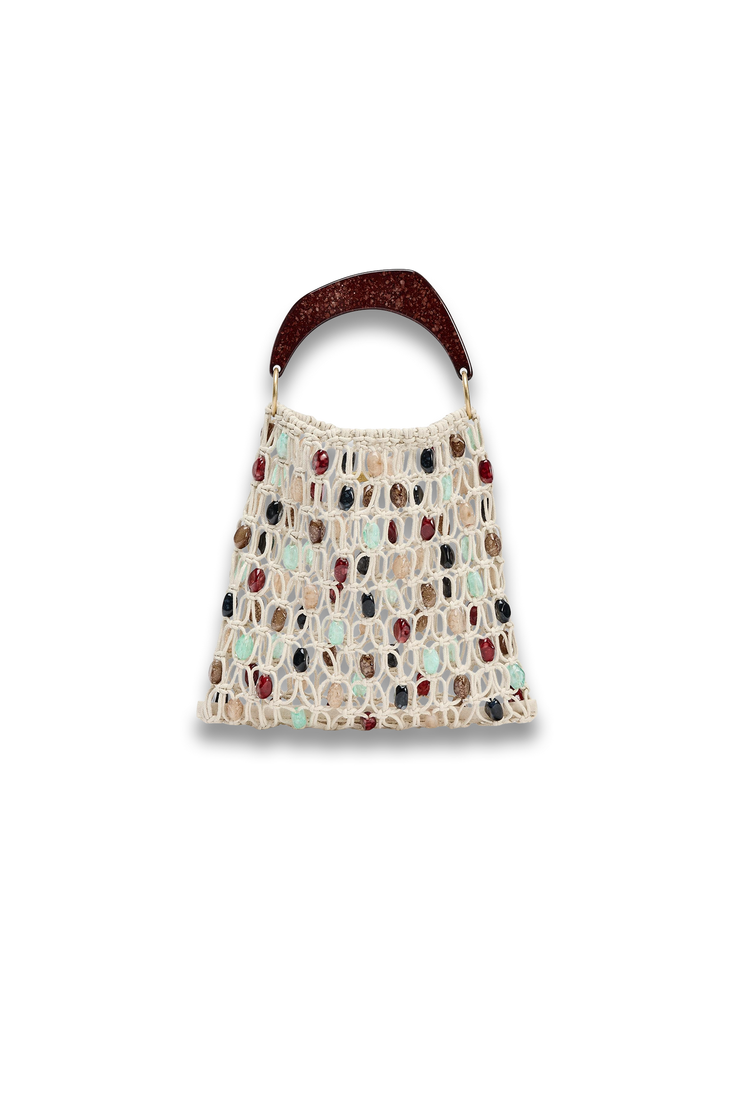 Bucket Bag with Beading