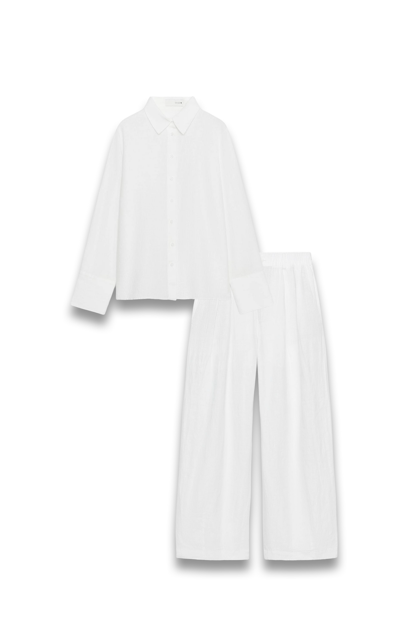100% Linen Shirt and 100% Linen Pleated Trousers