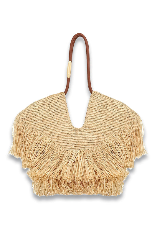 Goldentime Medium Fringe Tote