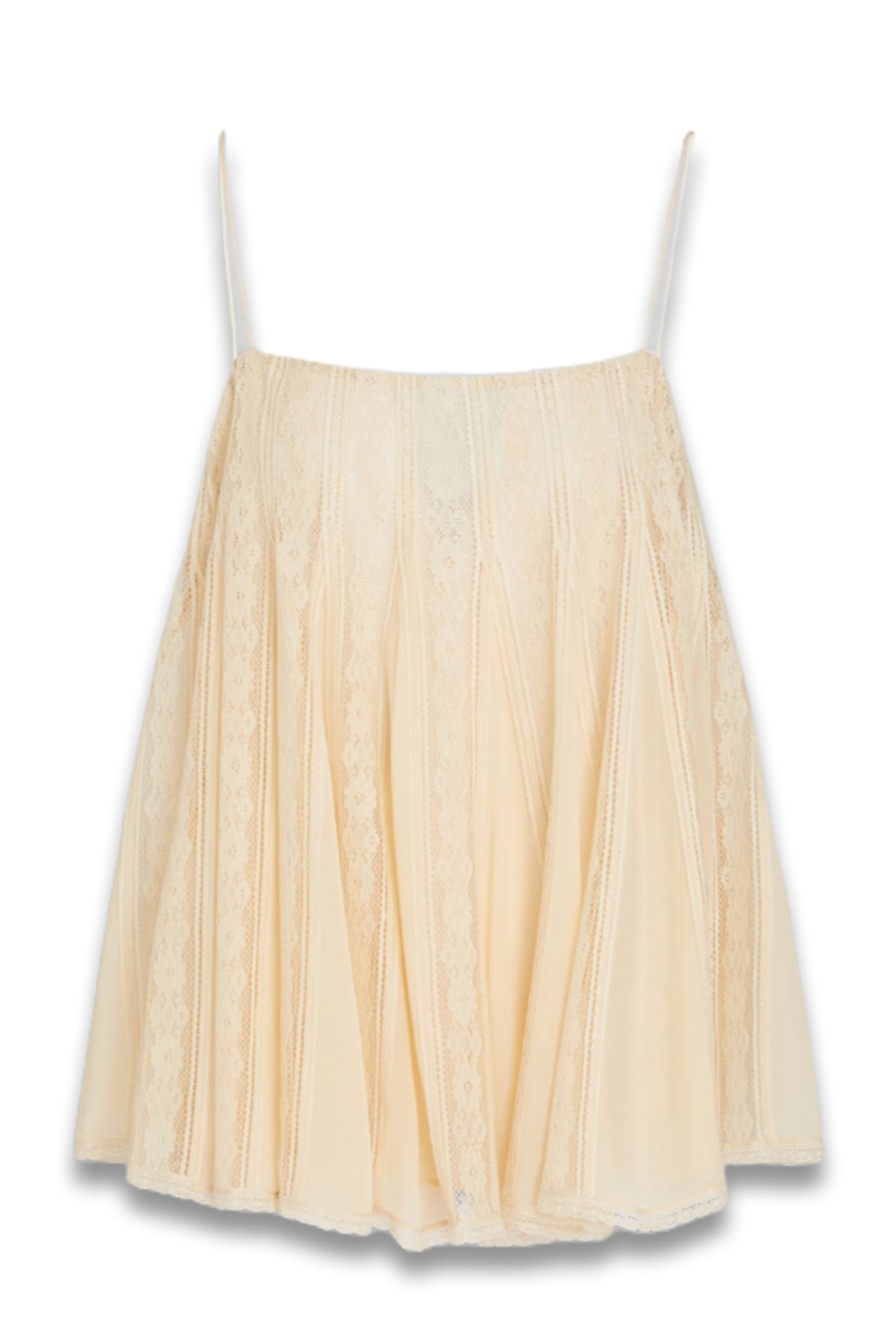 Chantilly Lace and Chiffon Top