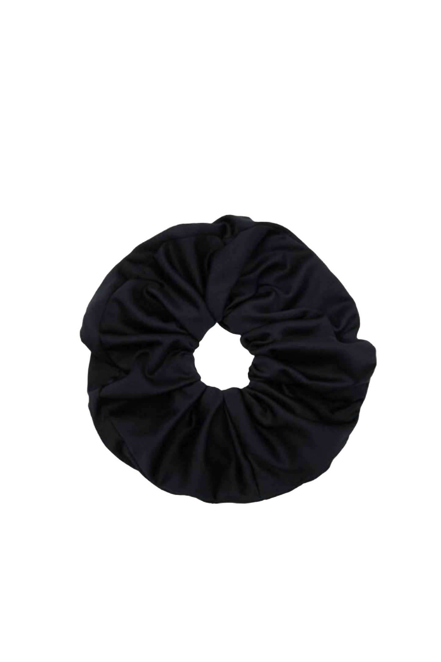 Black Oversized Scrunchie