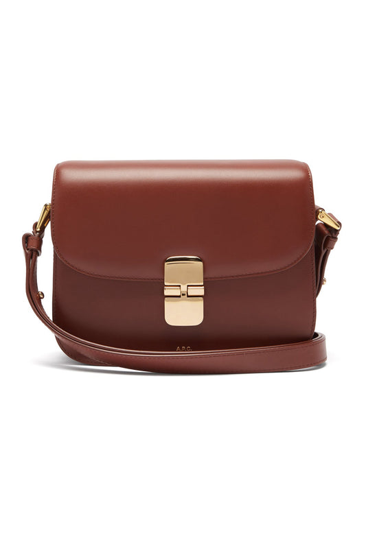 Grace Small Tan Cross-Body Bag
