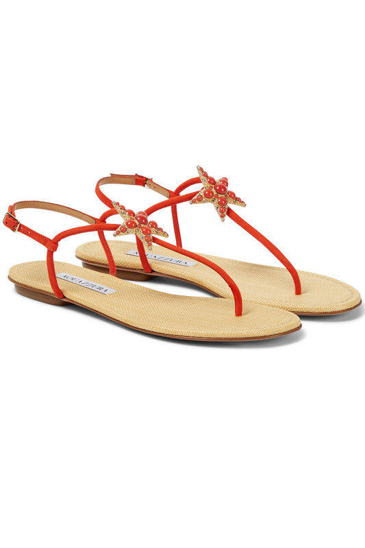 Seastar Suede Thong Sandals