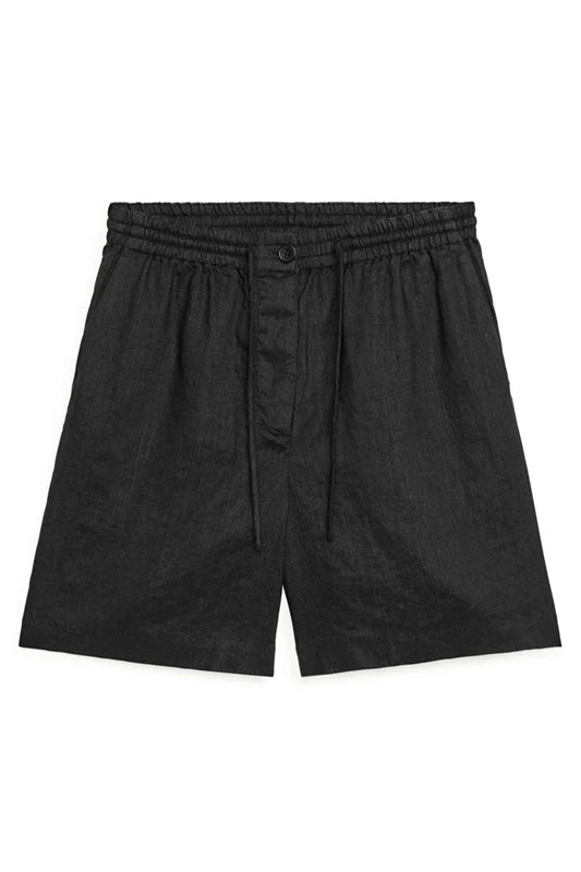 Linen Drawstring Shorts
