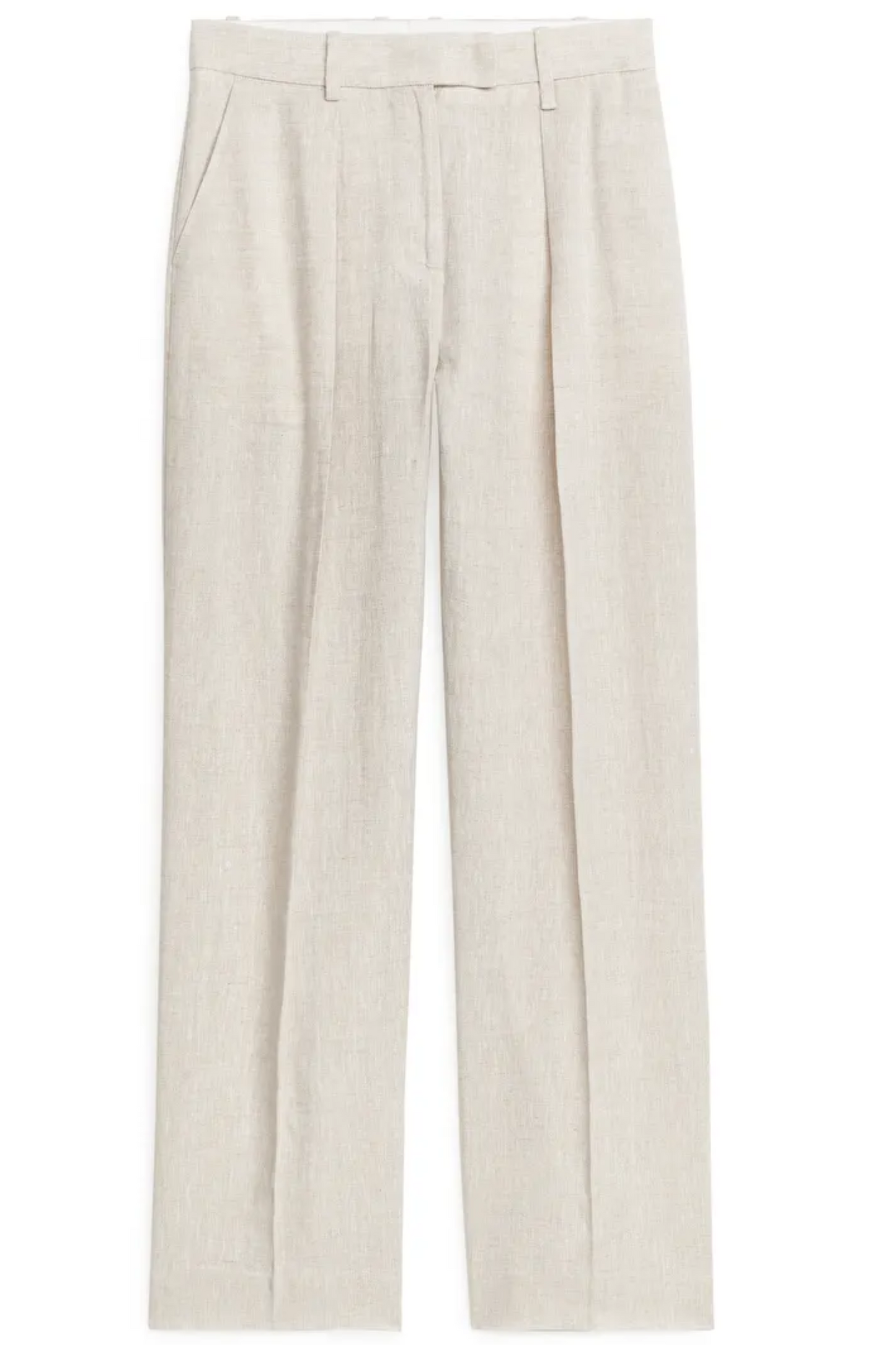 Linen Trousers Light Beige