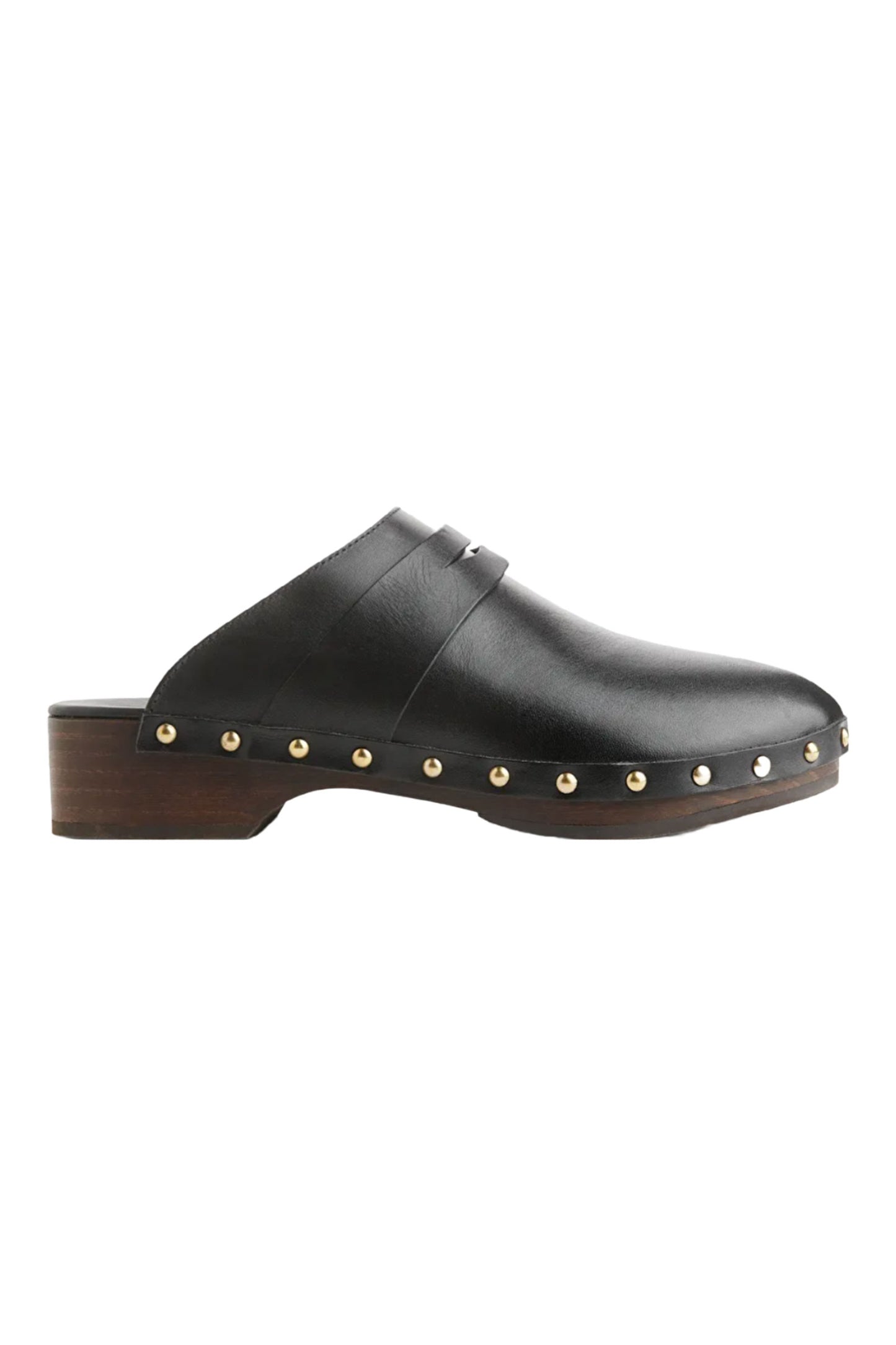 Low Wooden Sole Clogs