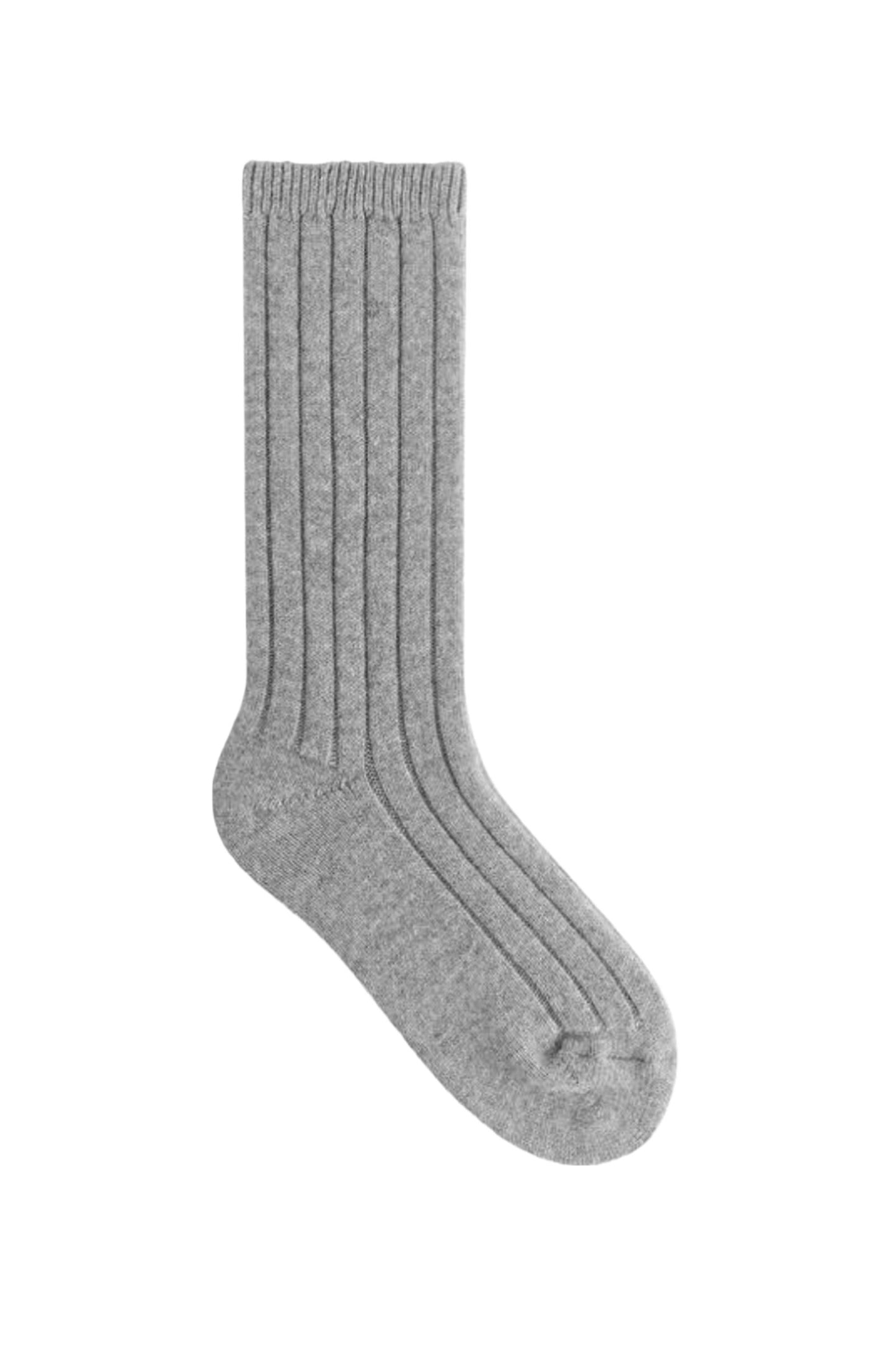 Recycled Grey Cashmere Blend Socks