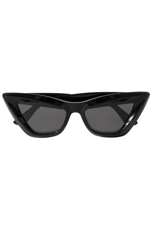 Cat-eye Black Frame Acetate Sunglasses