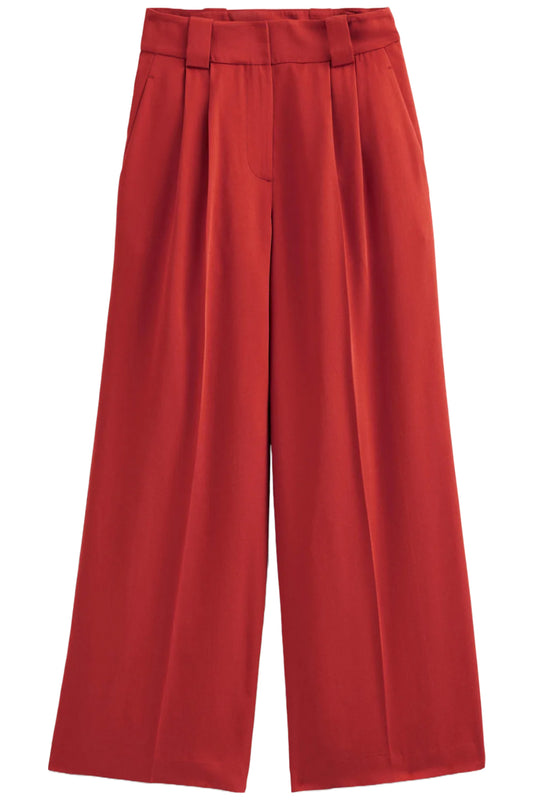 Islington Tomato Wide Leg Trousers