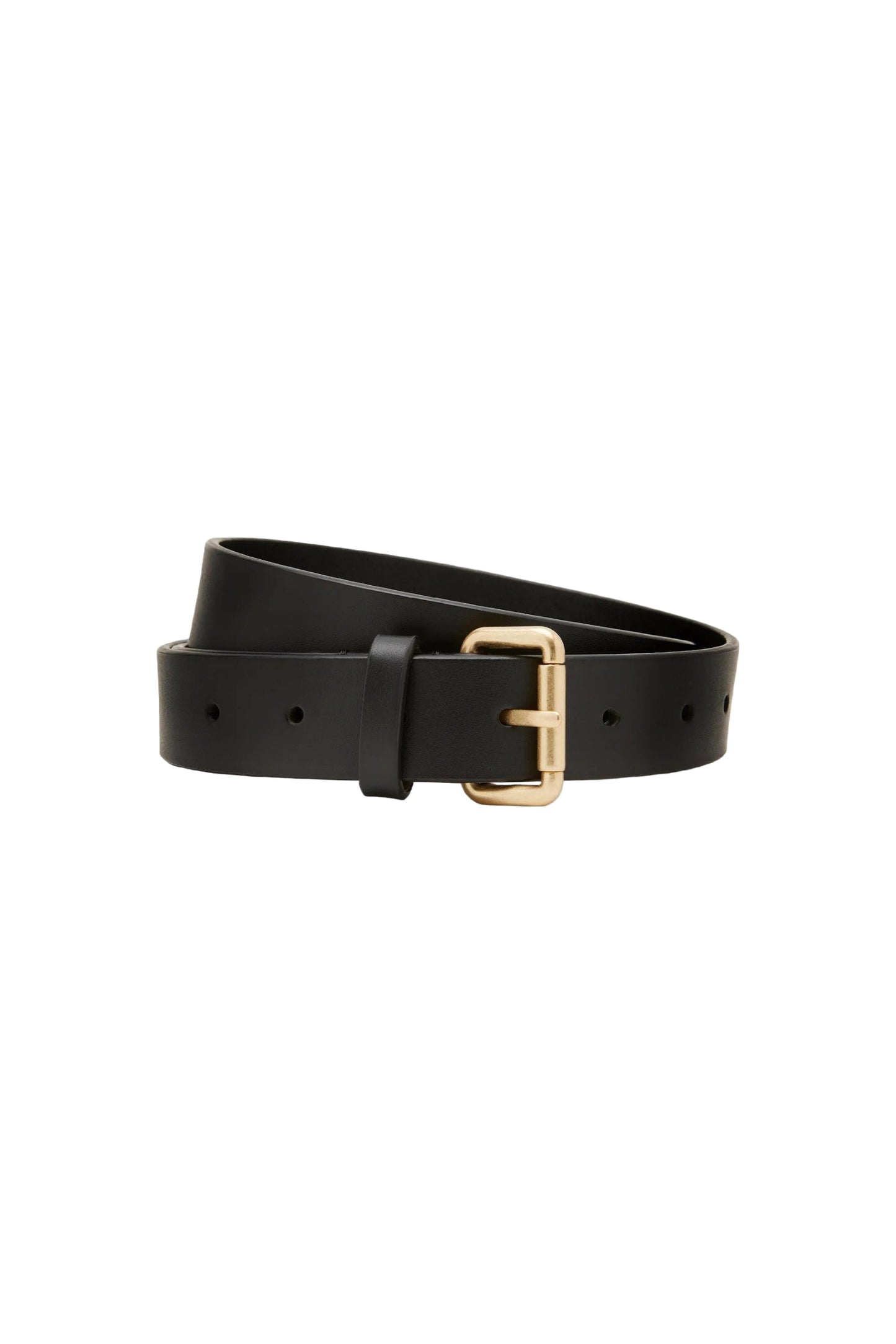 Classic Black Buckle Belt