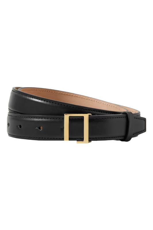 Leather Black Belt