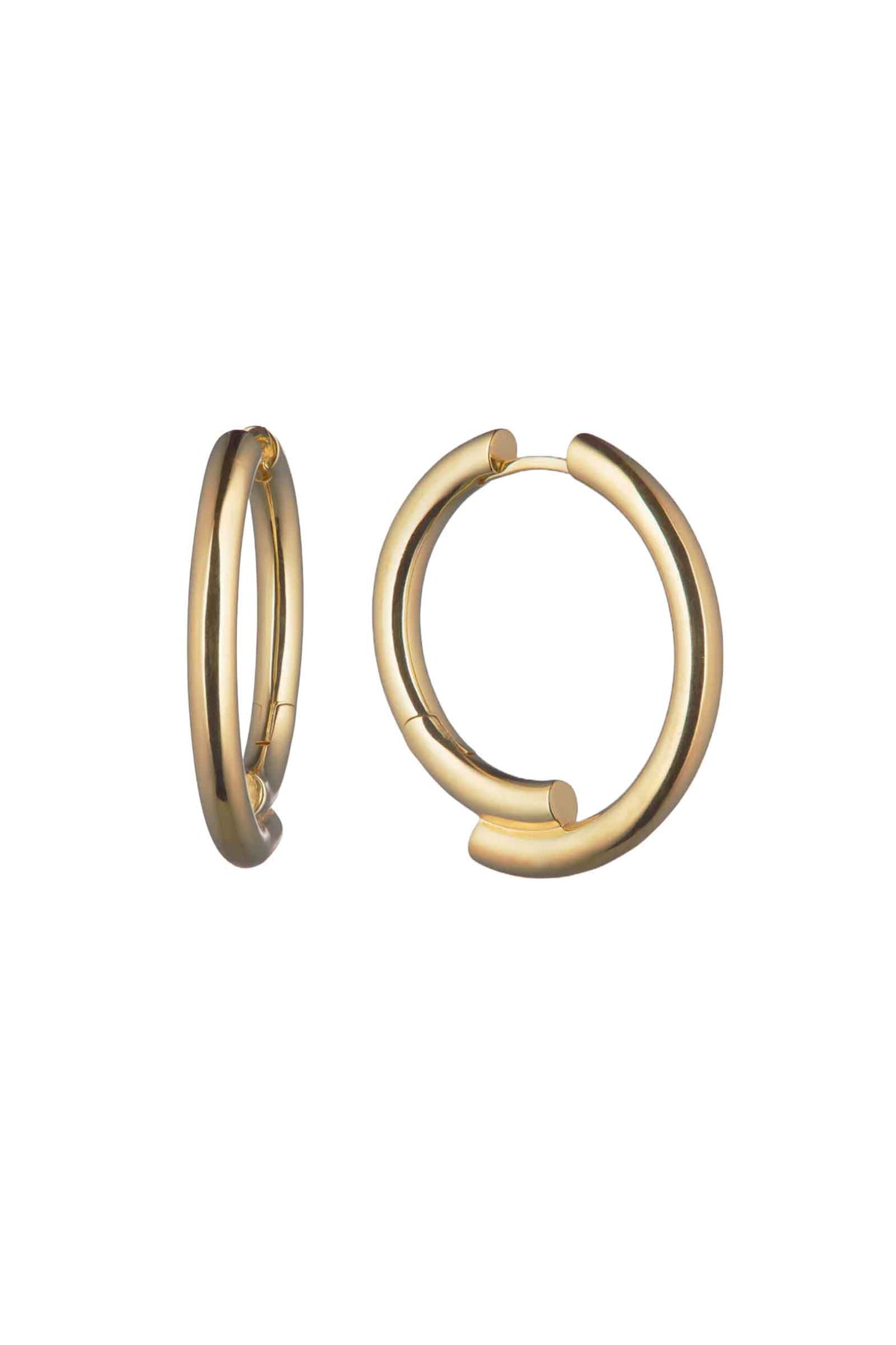 Chaos Hoops Yellow Gold Vermeil