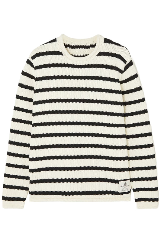 Striped Cotton Sweater