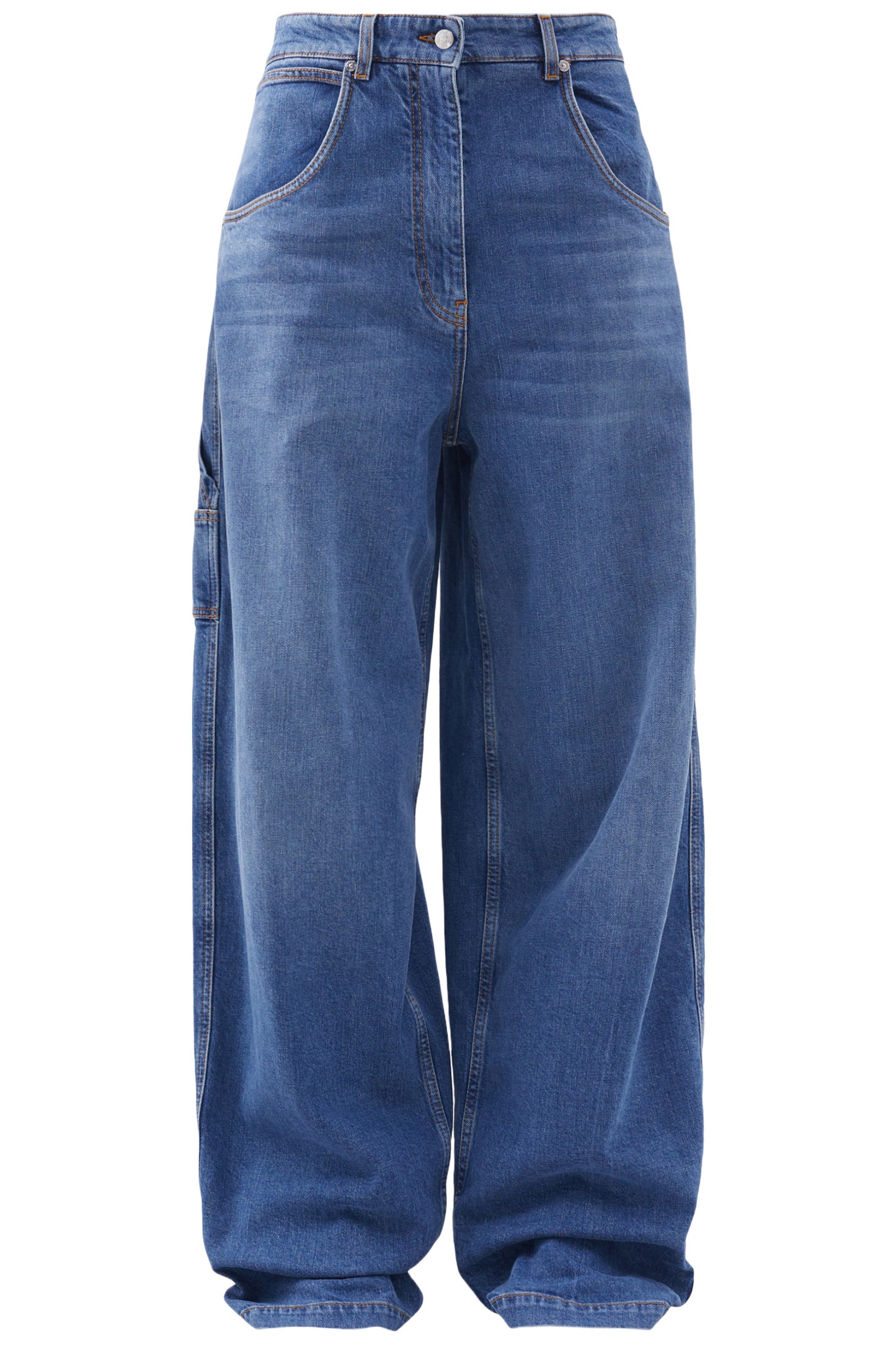 Logo-appliqué Wide-leg Jeans