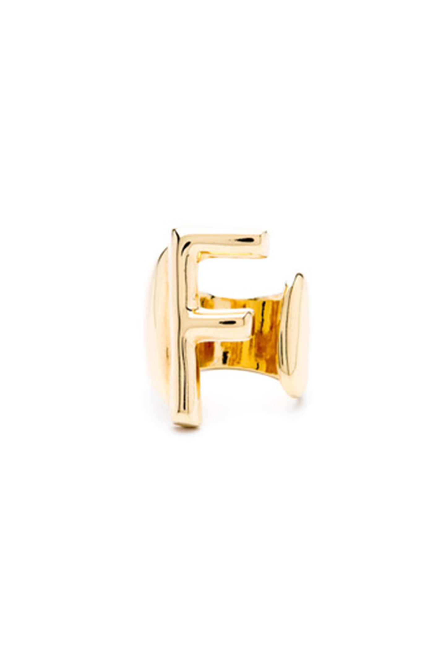 Gold Alphabet Letter Ring