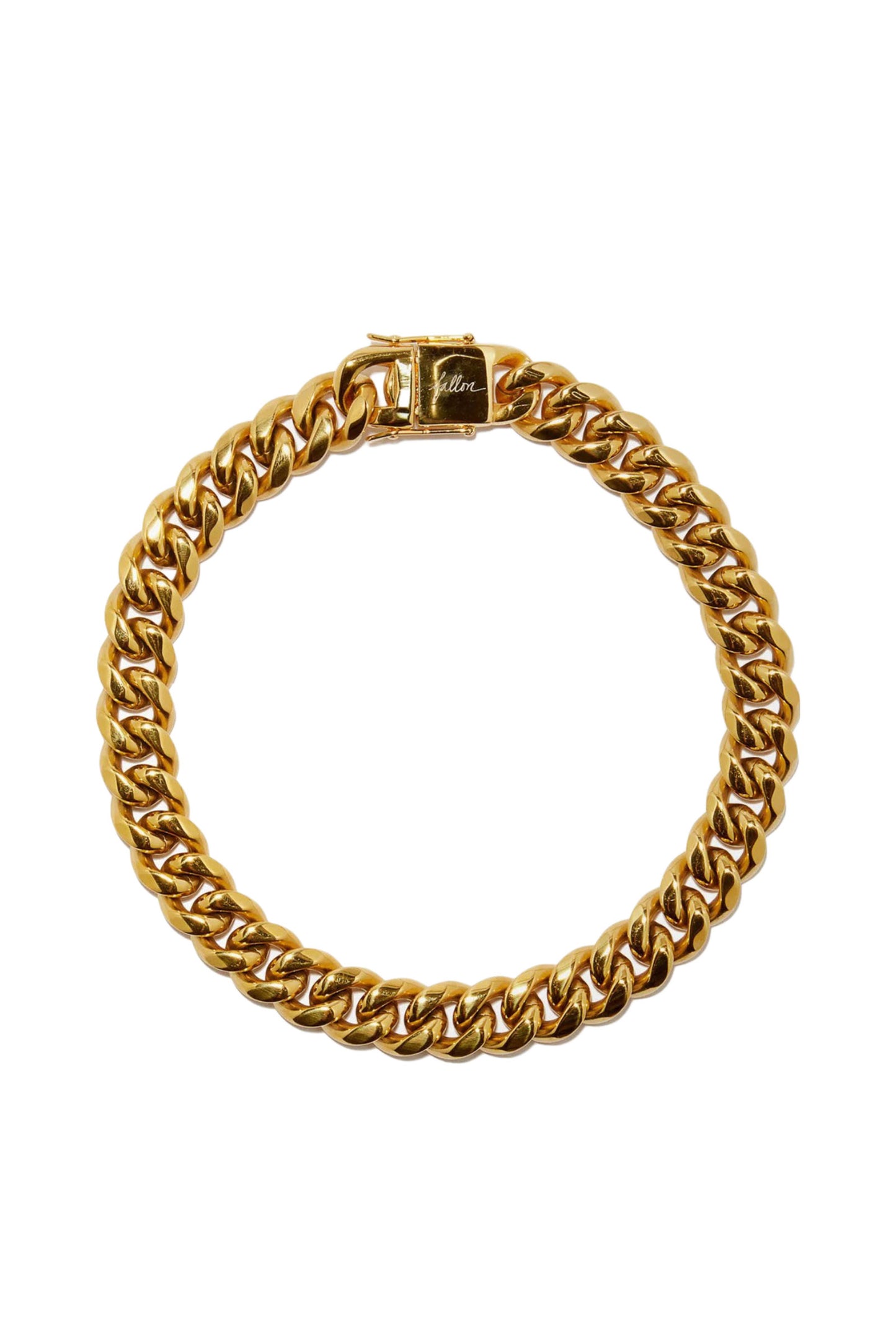 Ruth 18kt Gold-plated Curb-chain Necklace