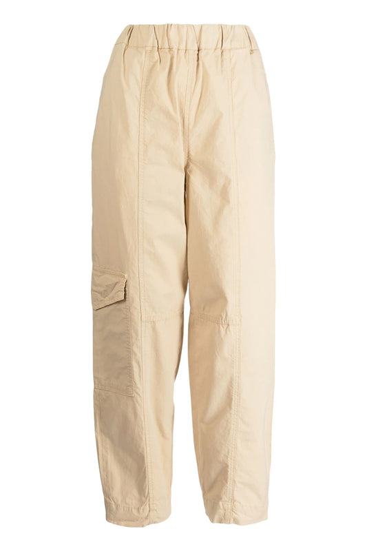 Straight-Leg Organic Cotton Trousers