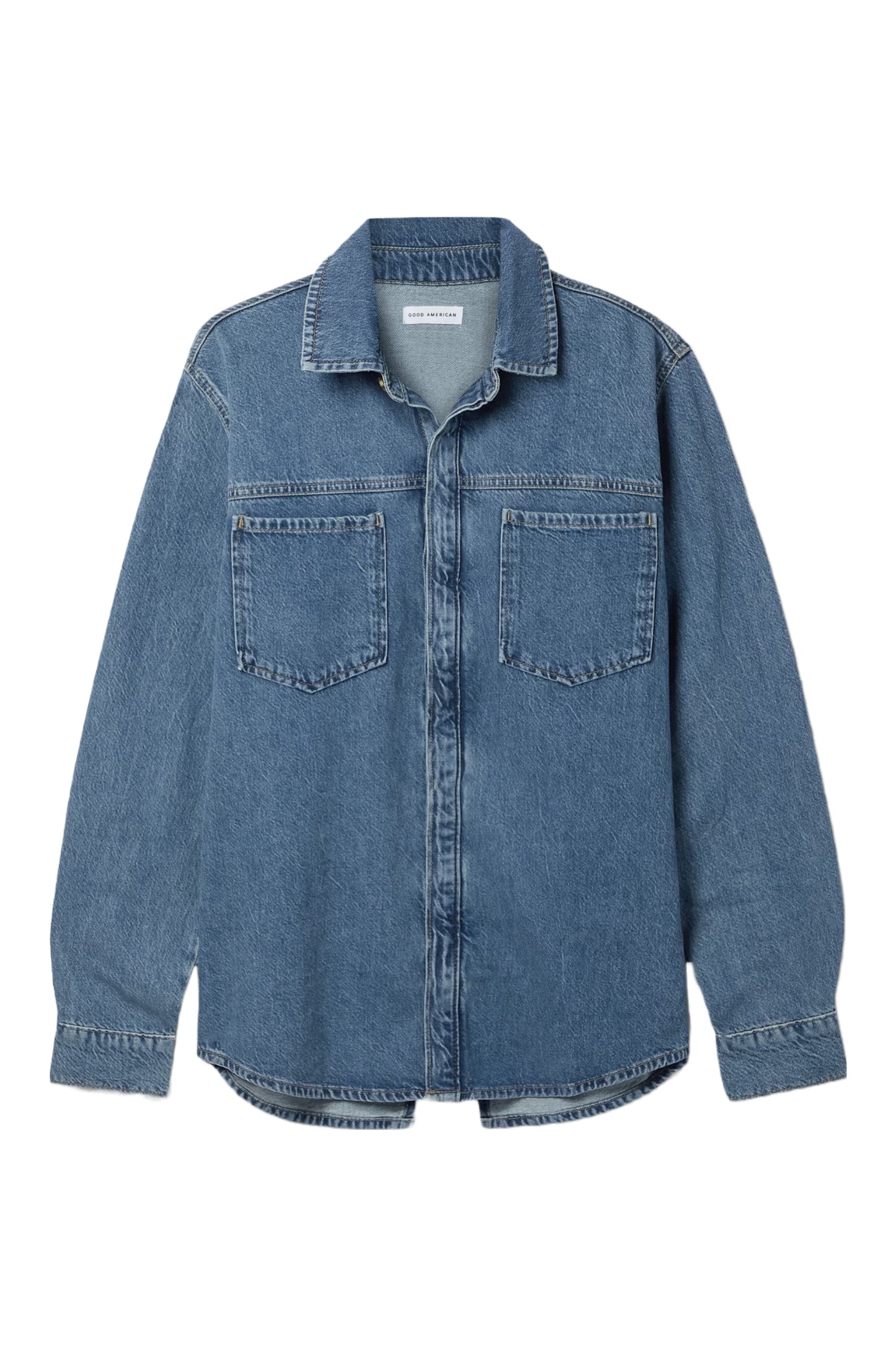 Denim Split Shirt