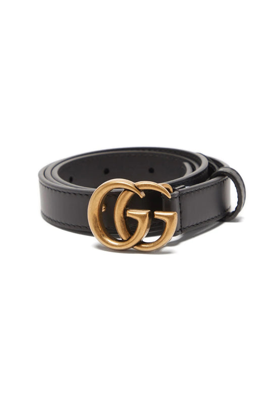 GG-Logo Leather Belt